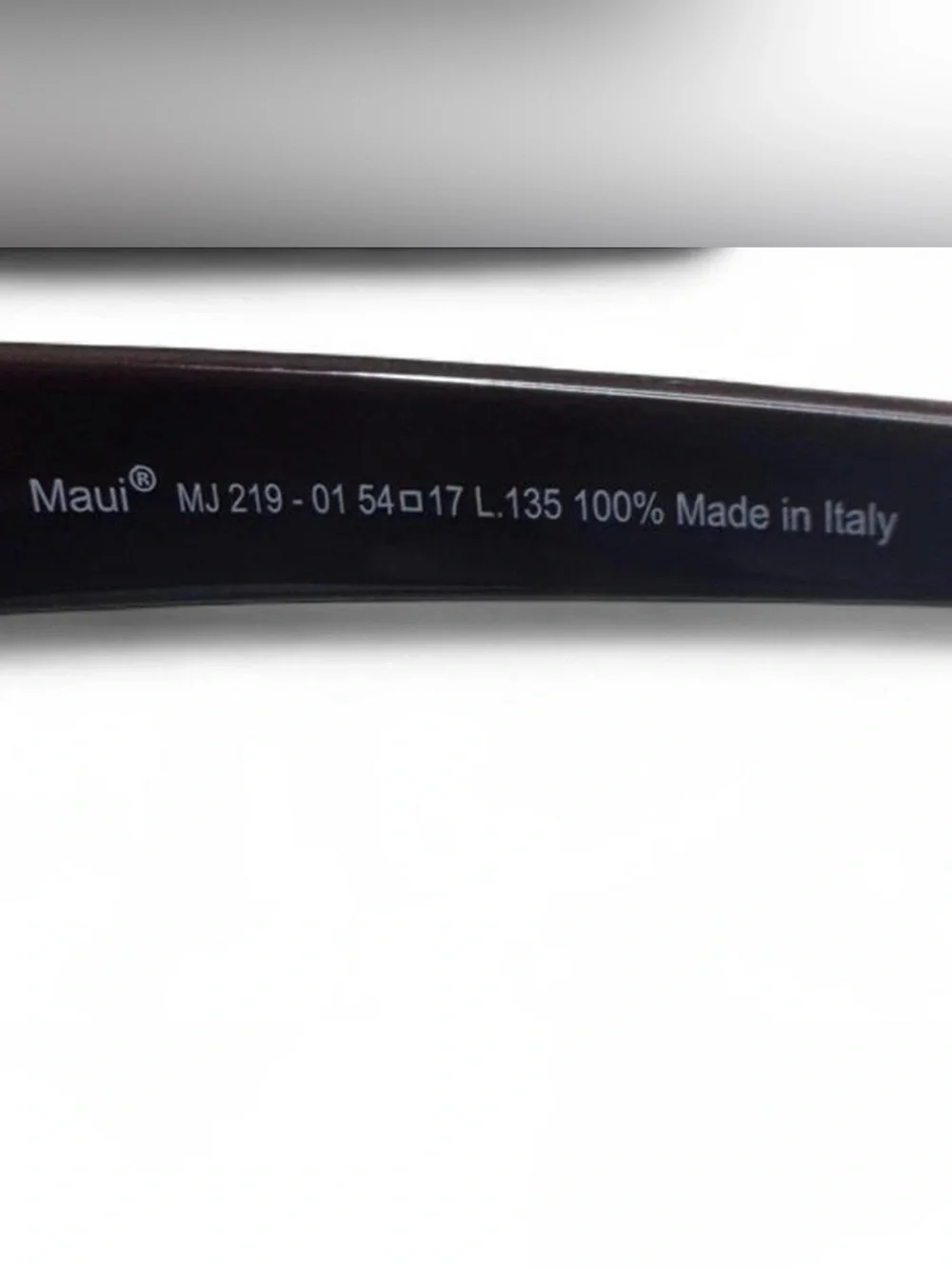 Maui Jim Brown Frame with Plum-Tinted Lenses Sunglasses